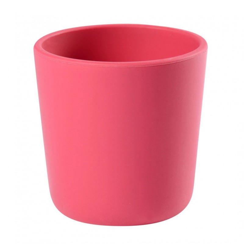 Pahar silicon Beaba, 70 x 70 mm, roz Alimentatie