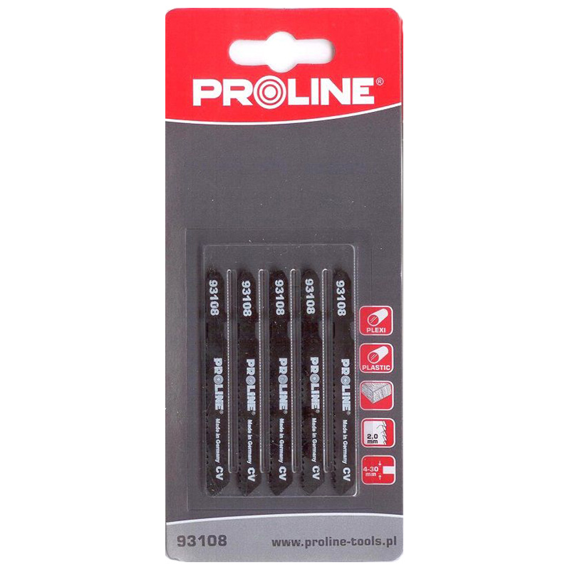 Set 5 panze pendular Proline, 2 x 50/75 mm, otel crom-vanadiu, prindere tip A