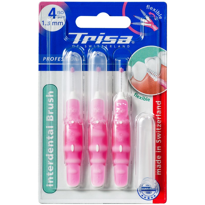 Set 3 periute interdentare Trisa, ISO 4 1.3 mm