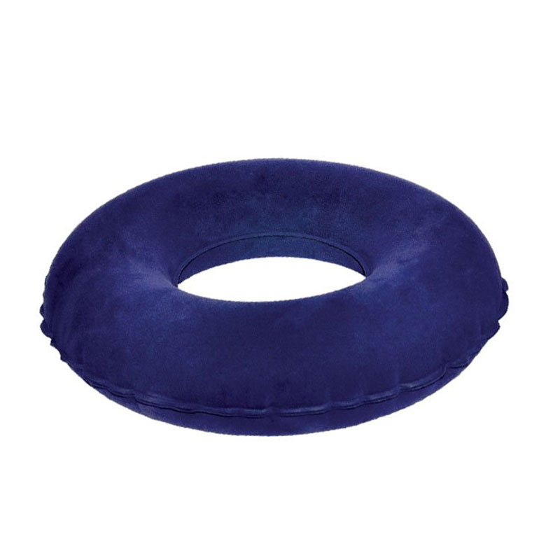Inel ortopedic pentru sezut Sanity Komfort, 39 x 10.5 cm, elastic, maxim 150 kg, Albastru Sanity