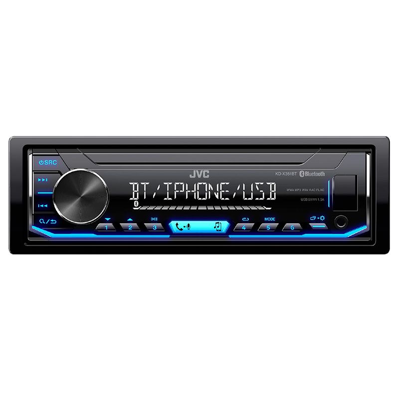 Radio Mp3 Player auto KD-X351 BT JVC, USB, Bluetooth