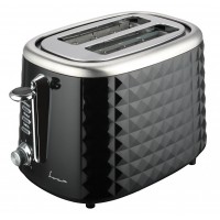 Prajitor de paine Fram, 850 W, 2 felii, decongelare, 7 niveluri rumenire, Negru Prajitor de paine Fram, 850 W, 2 felii, decongelare, 7 niveluri rumenire, Negru