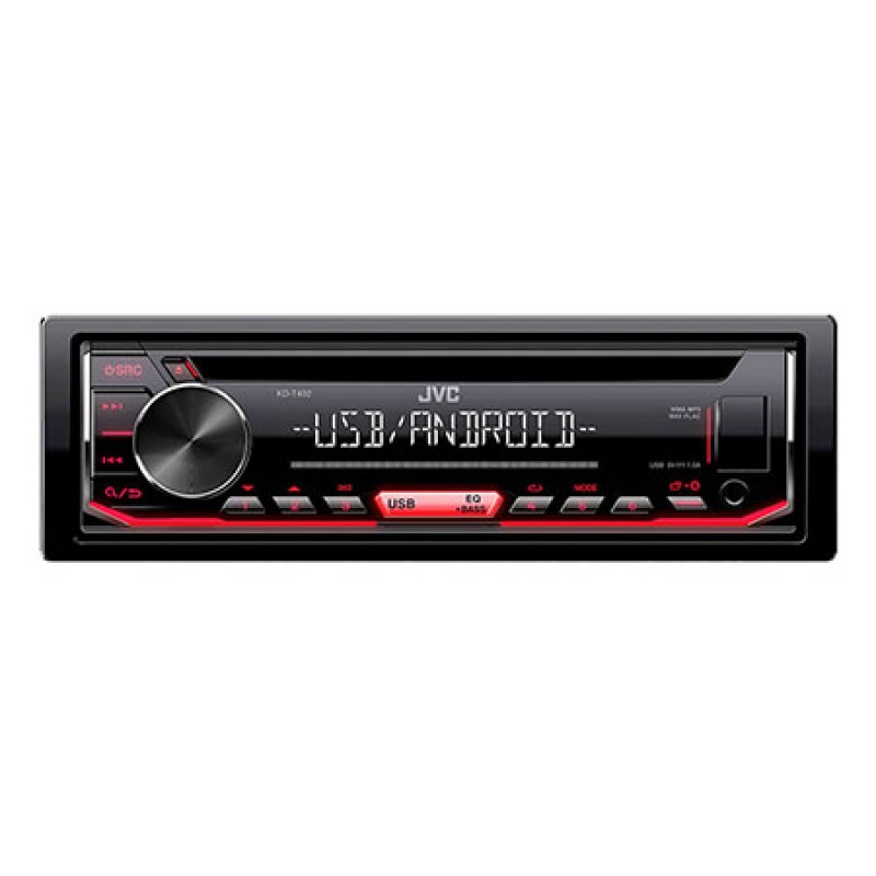 Radio CD USB android KD-T402 JVC, 15 setari, negru JVC