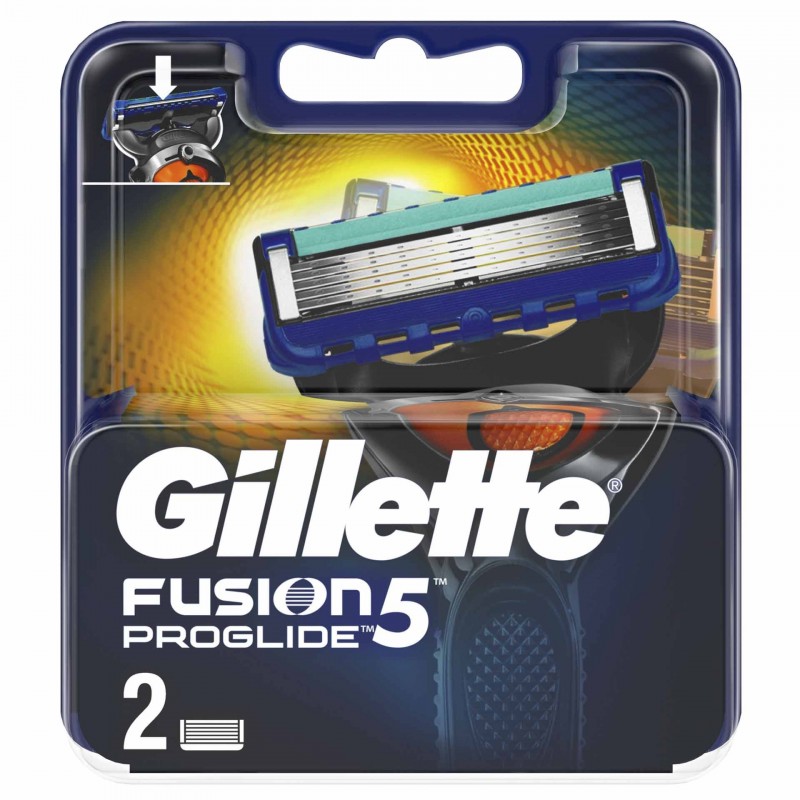 Set 2 rezerve aparat de ras Gillette Fusion Proglide manual