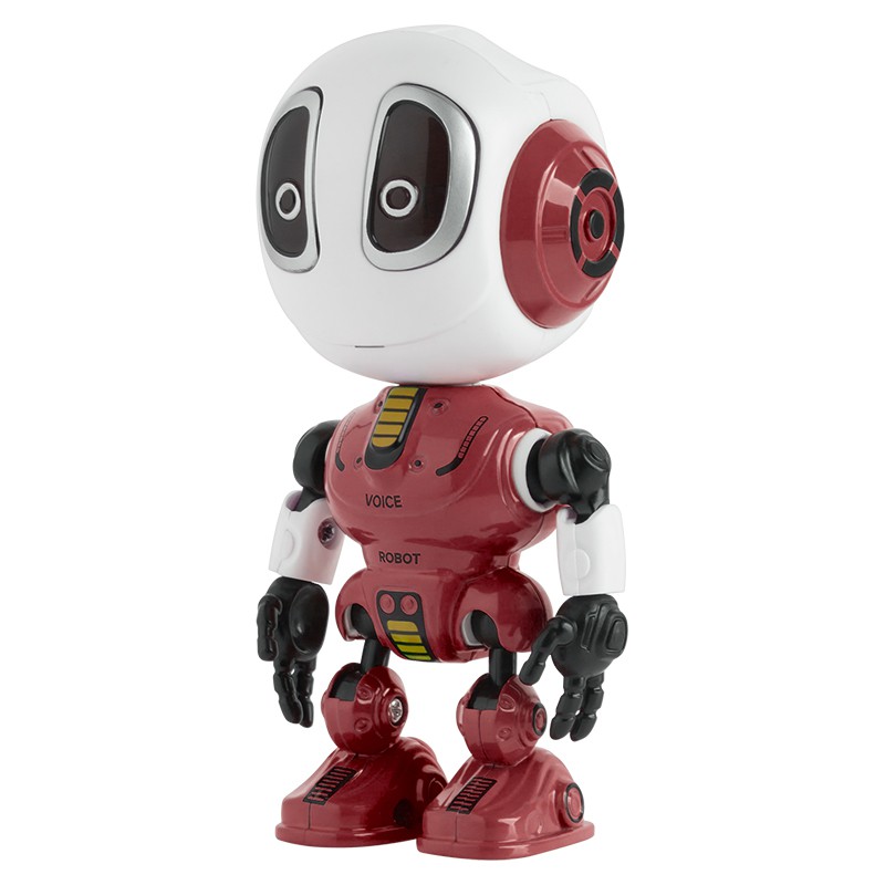 Robot de jucarie Rebel Voice, 3 x LR44, microfon incorporat, Rosu 2021 shopu.ro