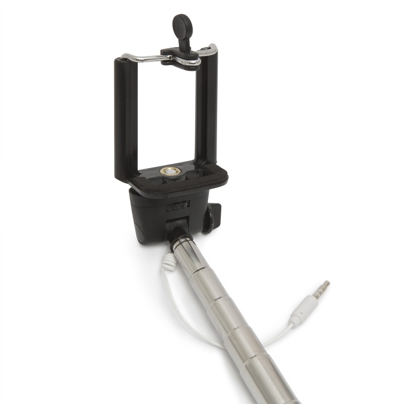 Selfie stick telescopic Delight, 20-115 cm, cablu activare inclus 2021 shopu.ro