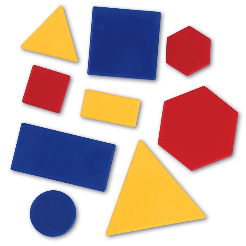 Set de sortat Forme geometrice Learning Resources, 60 piese, 5 - 10 ani
