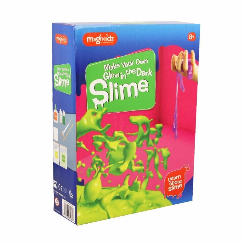 Set experimente Glow Slime, 23 cm, 8 ani + 2021 shopu.ro