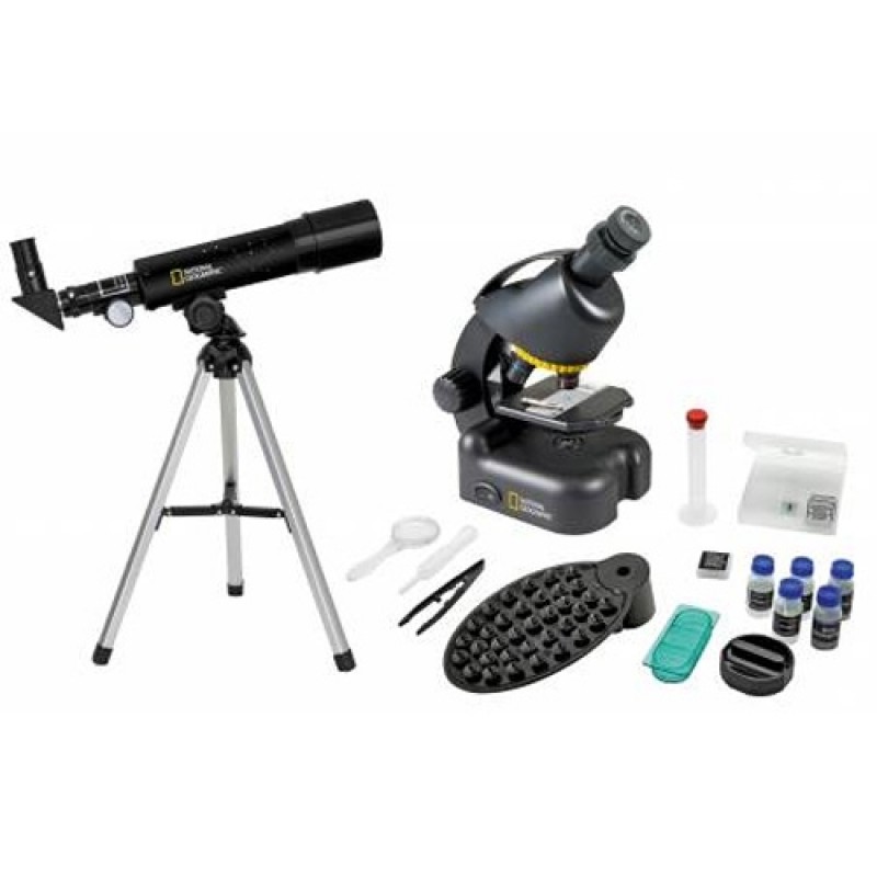 Set telescop 50/360 si microscop 40-640x National Geographic National Geographic
