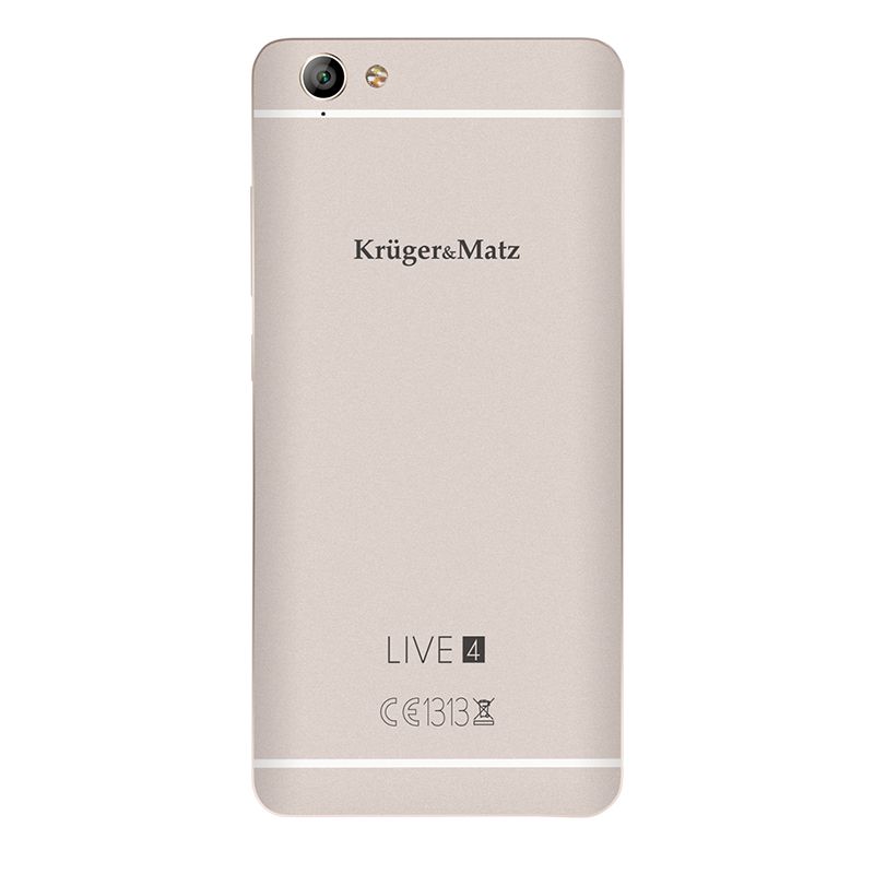 Telefon mobil Kruger-Matz Live 4S, Dual SIM, Quad-Core, 32 GB, 4G LTE