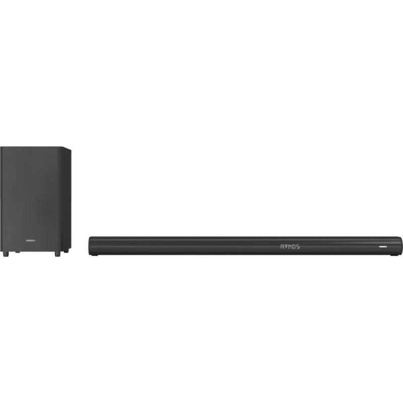 Soundbar Horizon, 380 W, 5.1.2 canale, 1198 x 73 x 110 mm, subwoofer Wireless, Bluetooth, telecomanda inclusa, Negru