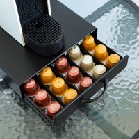Suport metalic capsule de cafea pentru 50 capsule Nespresso Suport metalic capsule de cafea pentru 50 capsule Nespresso