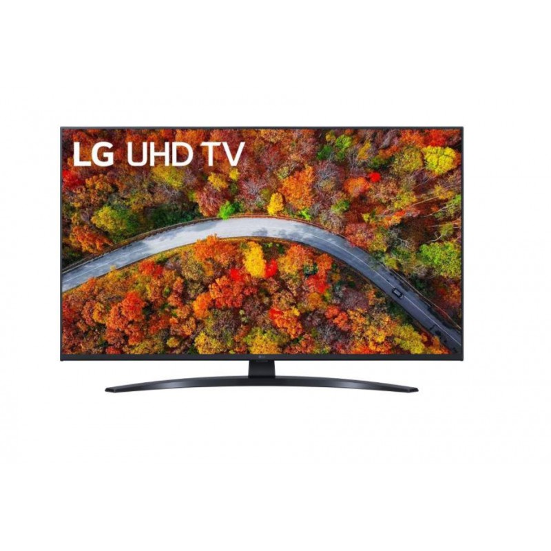 Televizor smart LG, 108 cm, 3840 x 2160 px, 4K Ultra HD, LED, clasa G, WiFi, Negru