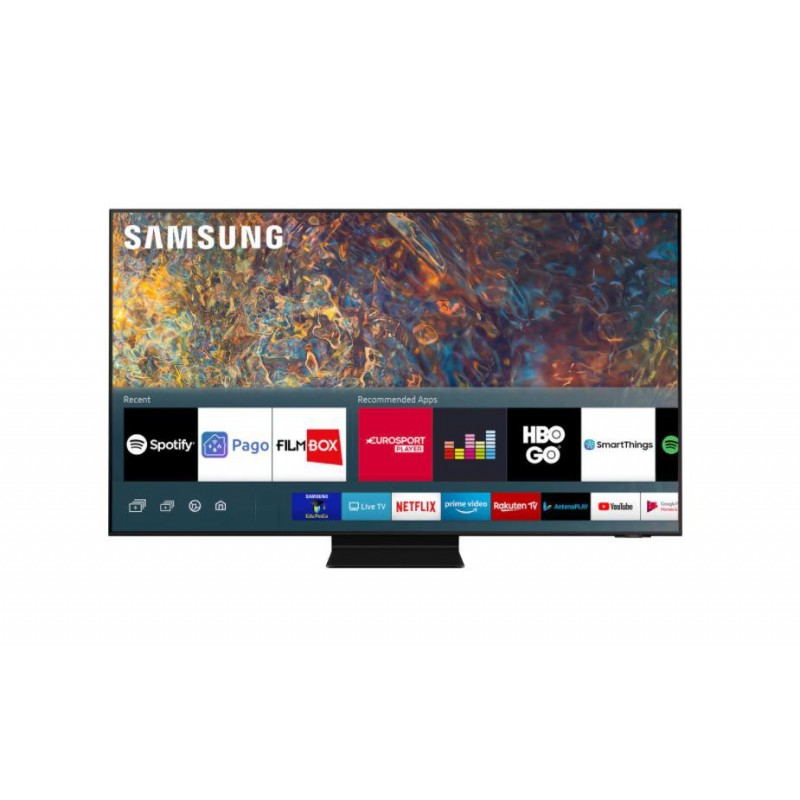 Televizor smart Samsung, 138 cm, 3840 x 2160 px, 4K Ultra HD, Neo QLED, clasa F, Negru