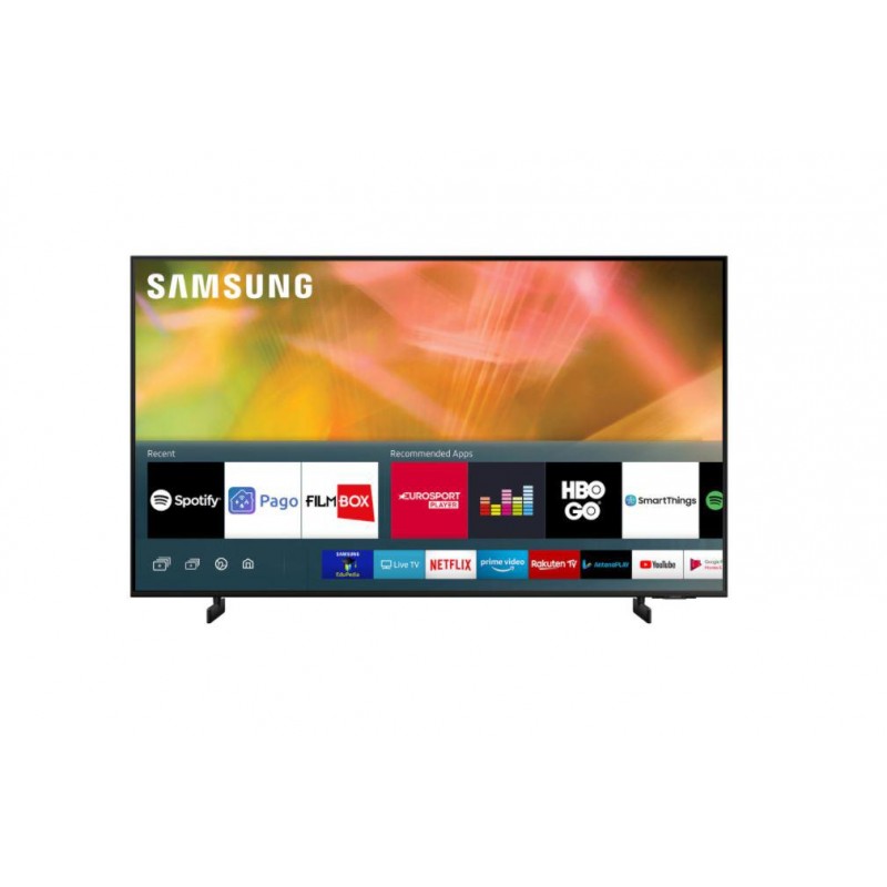 Televizor smart Samsung, 138 cm, 3840 x 2160 px, 4K Ultra HD, LED, clasa G, Wi-Fi, Negru