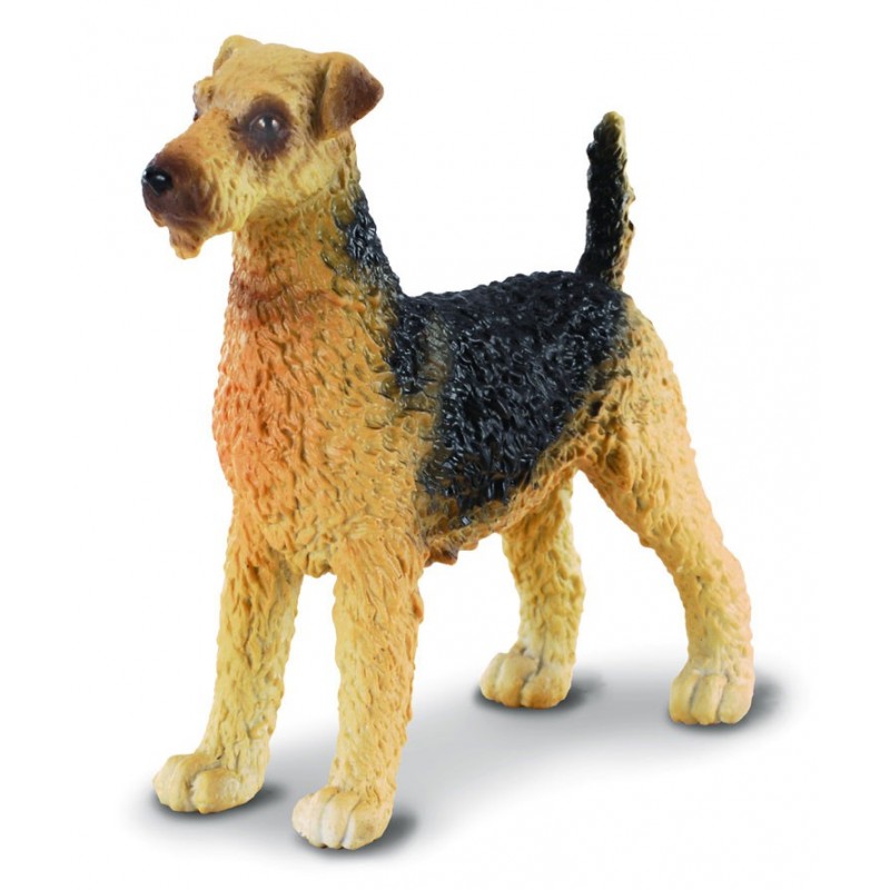Figurina Terrierul Airedale Collecta, 6.5 cm, 3 ani+ Collecta