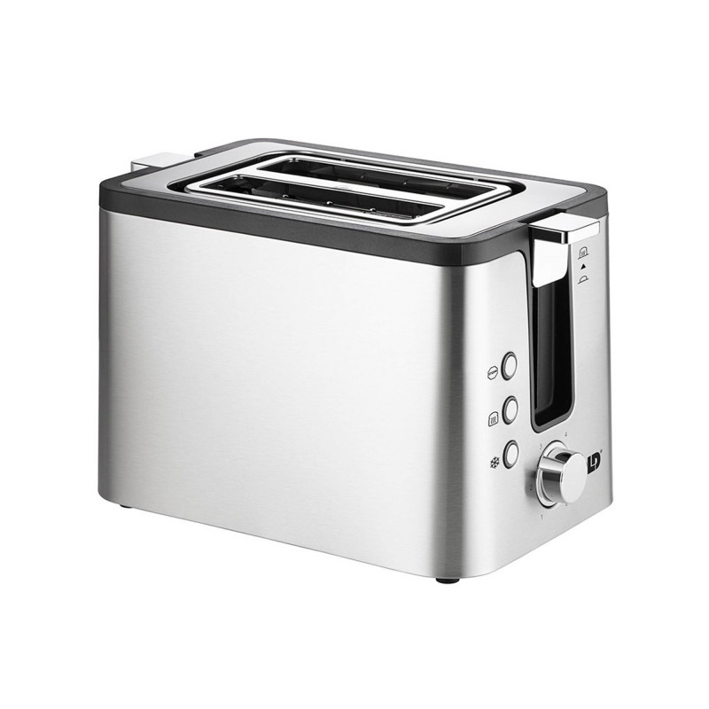 Toaster Kompakt Unold, 800 W, 6 nivele rumenire, 2 felii, functie dezghetare, indicatoare luminoase, tavita detasabila, inox shopu.ro