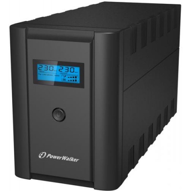UPS line interactiv Powerwalker, USB, baterie 2 x 12 V / 9 Ah, 2200 VA, 1200 W PowerWalker imagine noua