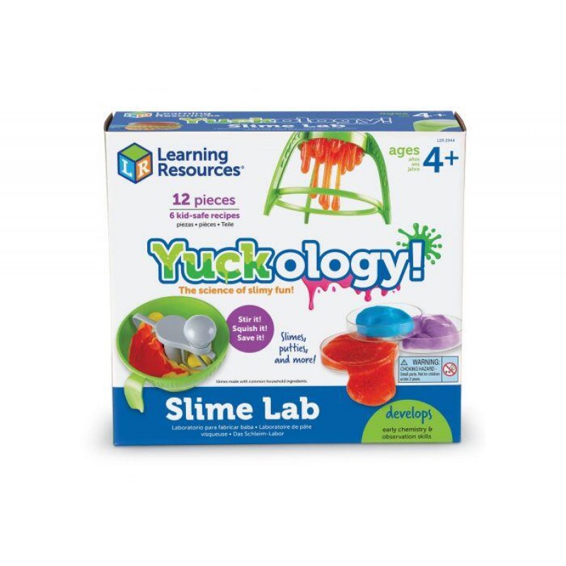 Laboratorul de slime Yuckology Learning Resources, 4 ani+ 2021 shopu.ro